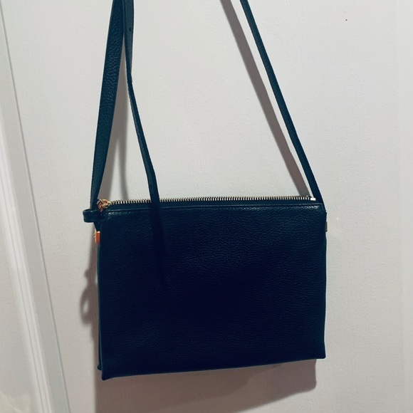 NEW Marc Jacobs Black Leather Crossbody Purse bag - Picture 5 of 8